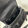 PRADA Genuine Leather Trimmed Imported Parachute Fabric Bag