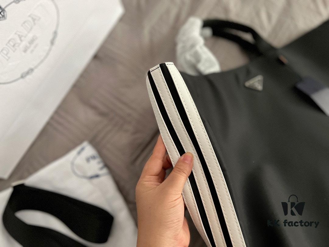 Prada x Adidas Collaborative Bag 40*38cm - Perfect for Travel or Gym