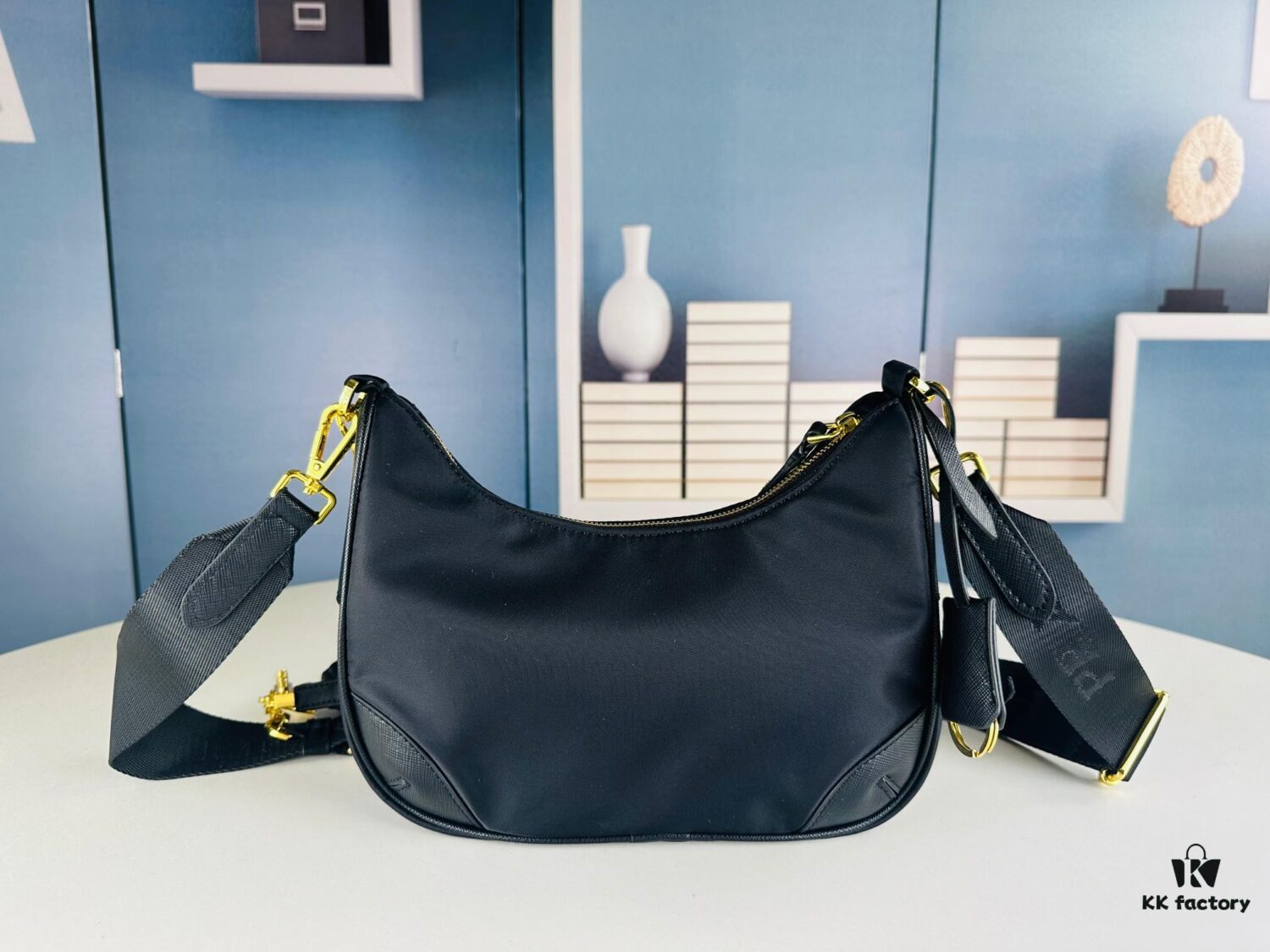 PRADA Re-edition 2005 Robot Charm Bag with Box