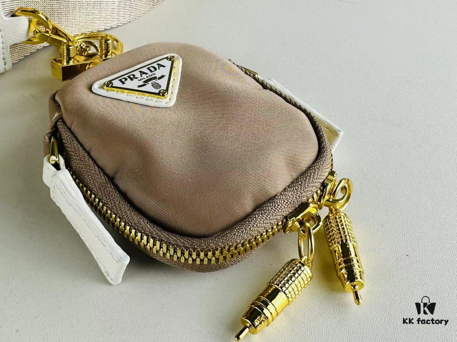 PRADA Re-edition 2005 Robot Charm Bag with Box