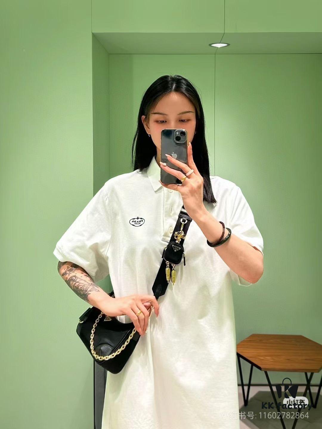 PRADA Re-edition 2005 Robot Charm Bag with Box