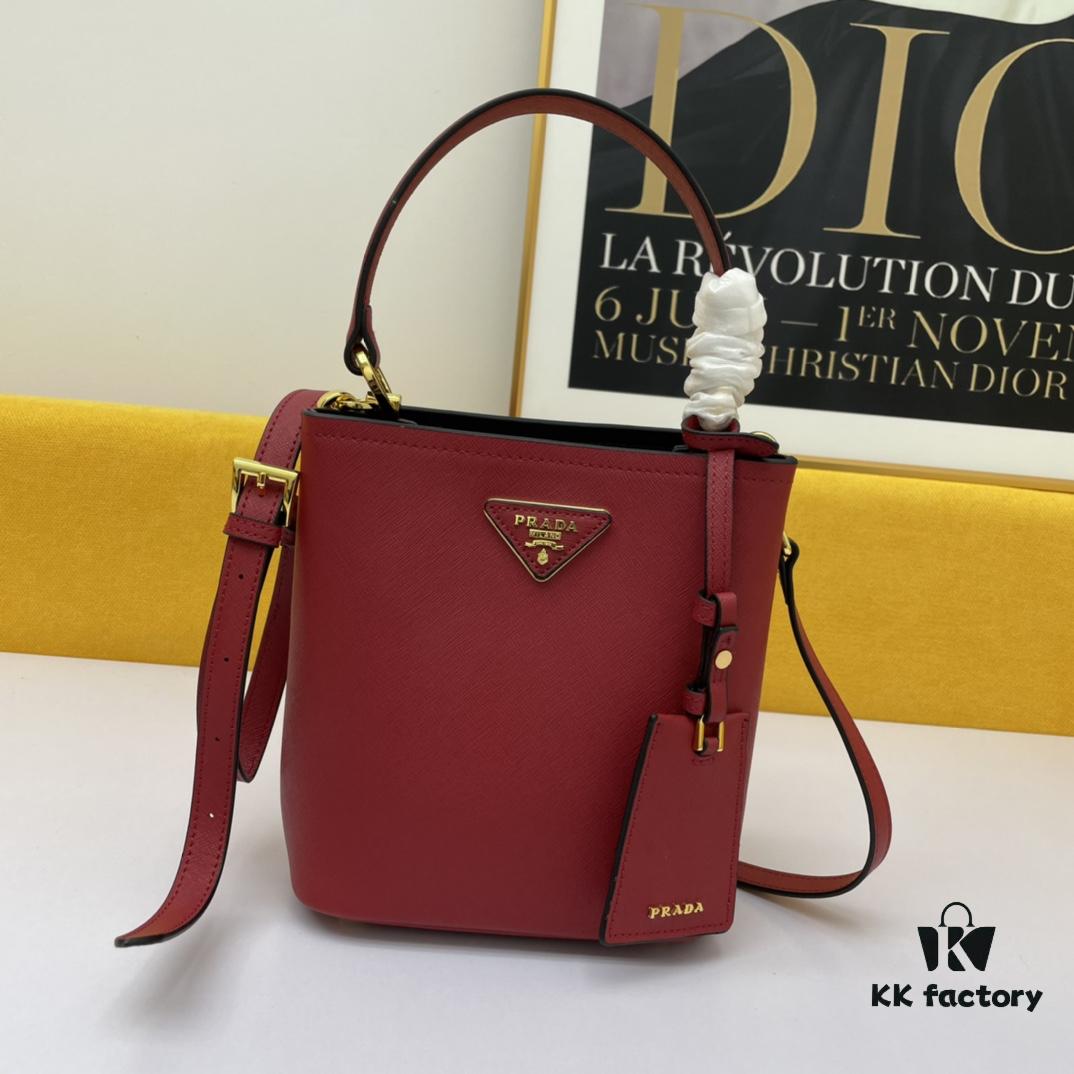 New Arrival Original Leather P.2019 Latest Model 1BA219 Prada Double Saffiano Cross-grain Handbag