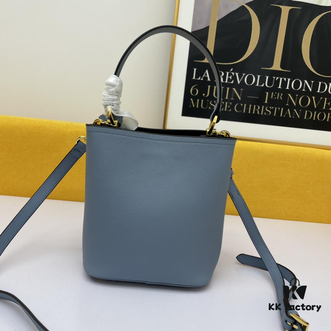 New Release Original Leather P Series 2019 Latest Model 1BA219 Prada Double Saffiano Cross-Grain Handbag