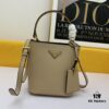 New Arrival Original Leather P Brand 2019 Latest Model 1BA219 Prada Double Saffiano Cross-Grain Handbag