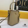 New Arrival Original Leather P Brand 2019 Latest Model 1BA219 Prada Double Saffiano Cross-Grain Handbag