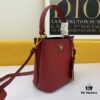 New Arrival Original Leather P Collection 2019 Latest Model 1BA219 Prada Double Saffiano Cross-Grain Handbag