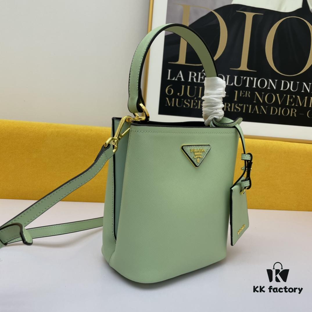 New Arrival Original Leather P Brand 2019 Latest Model 1BA219 Prada Double Saffiano Cross Texture Handbag