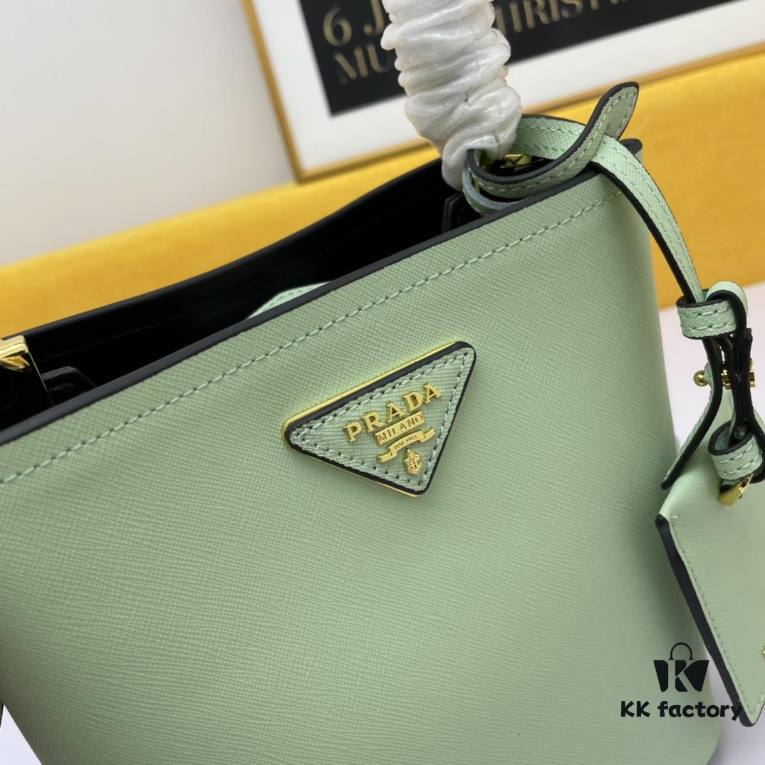 New Arrival Original Leather P Brand 2019 Latest Model 1BA219 Prada Double Saffiano Cross Texture Handbag