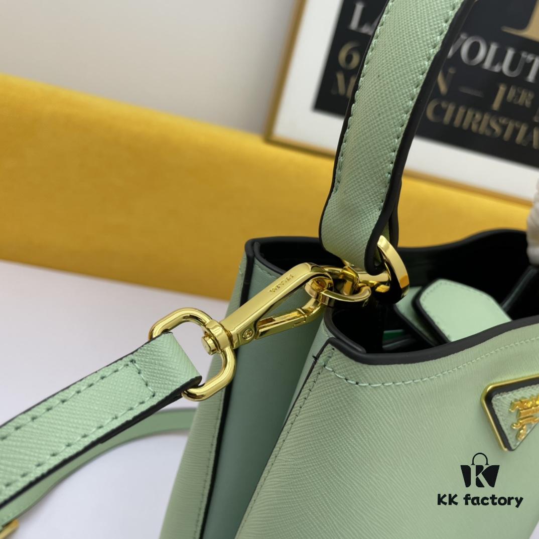 New Arrival Original Leather P Brand 2019 Latest Model 1BA219 Prada Double Saffiano Cross Texture Handbag