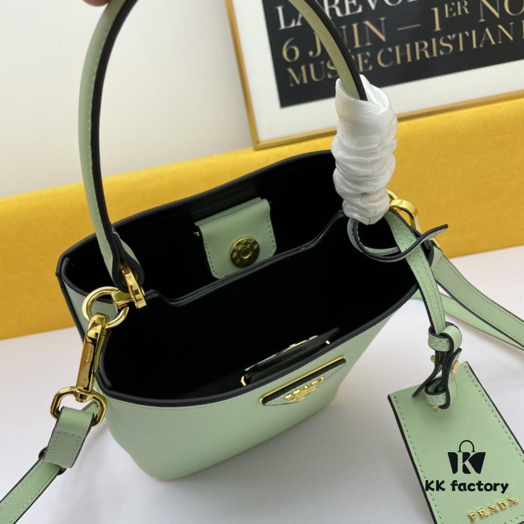 New Arrival Original Leather P Brand 2019 Latest Model 1BA219 Prada Double Saffiano Cross Texture Handbag