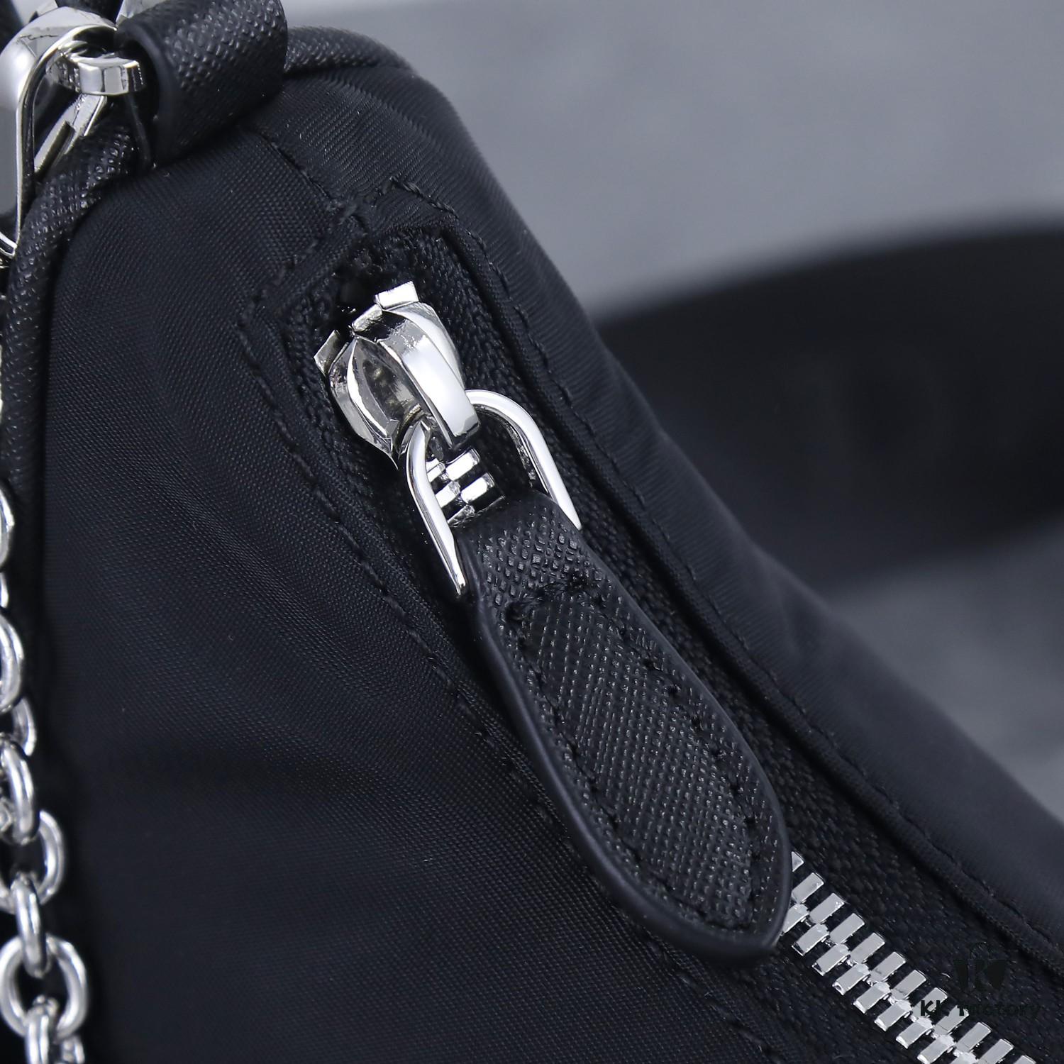 Prada New Nylon Hobo Bag (With Box) - Multiway Handheld / Underarm / Crossbody Bag