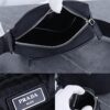 Prada Latest Model! 2VH112 Modern Nylon Crossbody Bag with Detachable Pouch Charm and Spacious Interior Compartment
