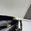 PRADA Vintage Style Large Top Handle Bag - High-Quality Calf Leather, Removable Adjustable Strap, Multiple Carrying Ways