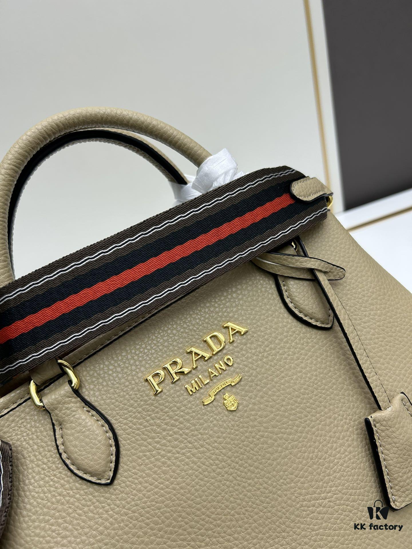 PRADA High-Quality Cabinet Classic Retro Handbag - Large Size