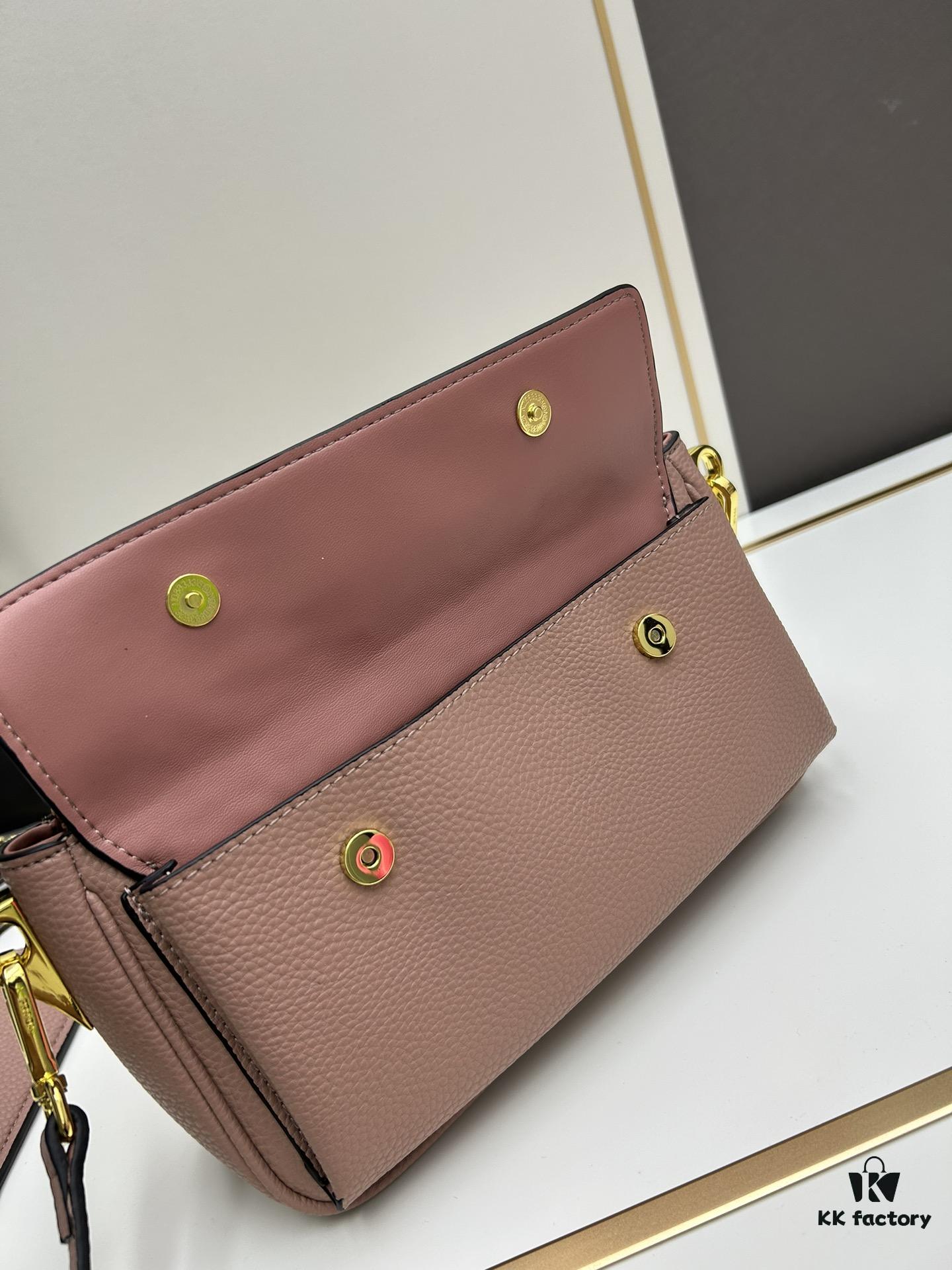 PRADA Flip Zip Champion Edition with Dual Shoulder Straps (Striped Wide Fabric Strap & Extended Leather Shoulder Pad)