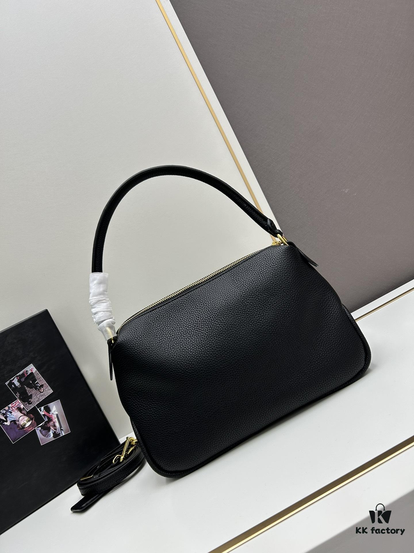 PRADA - Bestseller Recommendation: Fashionable Casual Style, Newest Imported Rough Clematis Leather with Original Hardware, Top Craftsmanship, Unique and Elegant Luxury Design
