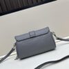 Exclusive Launch - High-Quality Prada-style Lock Bag, Palm Grain Leather, Soft and Thick Texture, Adjustable Chain & Shoulder Strap