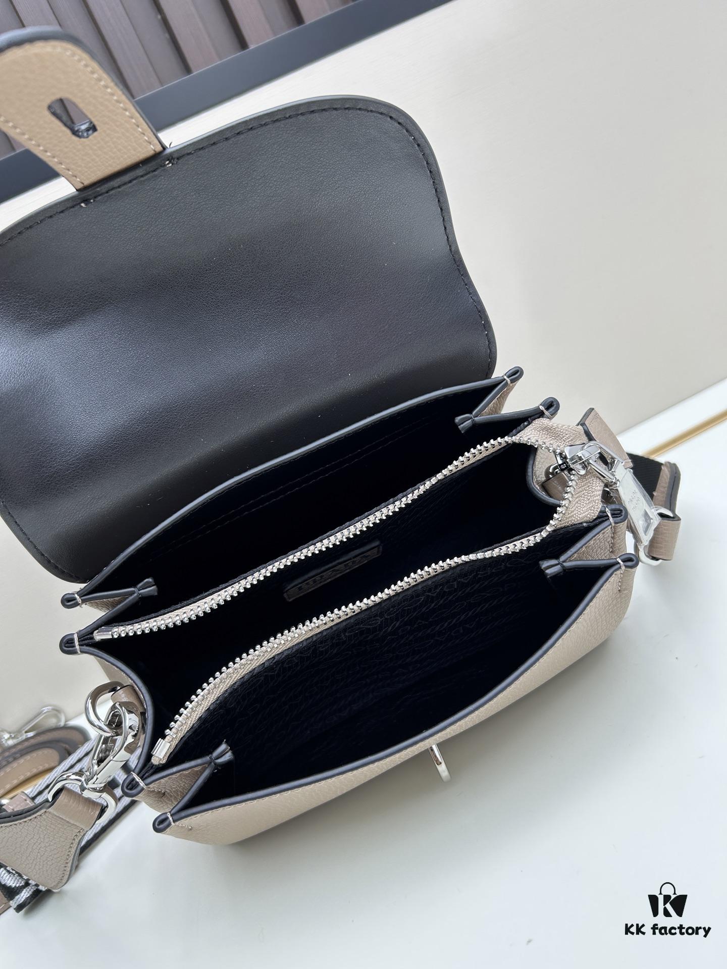 Exclusive Launch - High-Quality Prada-Inspired Flip Top Bag, Bestselling Vintage-Style Women's Handbag with Dual Shoulder Straps, 2025 Fashion Trend All-Season Design