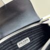 Exclusive Launch - High-Quality Prada-Style Flip Top Bag, Bestselling Flap Design with Dual Shoulder Straps, Genuine Deer-Grain Calfskin, 2025 Fashion Trend All-Season Women's Handbag