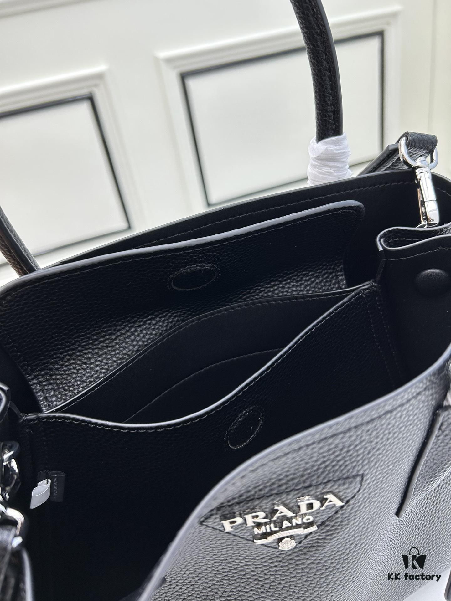 Upgraded Large Size 🌹 PRADA PRADA New Counter Style (Large Version) Fine Pebbled Texture Arrived