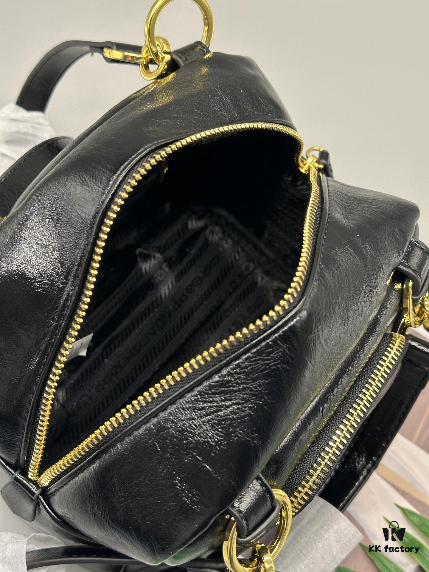 Prada Soft Lux Cube Handbag - New Arrival