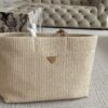 Prada Straw Shopping Bag