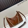 PRADA Re-Edition NaplaK Women's Shoulder or Crossbody Bag in Enamel-Finished Calfskin with Box 🎁