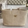 Prada Straw Shopping Bag