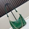 PRADA Re-Edition NaplaK Women's Shoulder or Crossbody Bag in Enamel-Finished Calfskin with Box 🎁