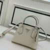 PRADA New Arrival (Mini Size) - Double Bag Mini Shopping Tote in Fine Crispy Calf Leather