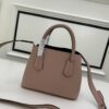 PRADA New Arrival (Mini Size) – Exquisite Crushed Calf Leather Double Bag Mini Tote