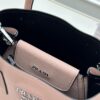 PRADA New Arrival (Mini Size) – Exquisite Crushed Calf Leather Double Bag Mini Tote