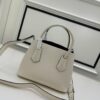 PRADA New Arrival Mini Double Bag – Imported Calfskin with Refined Pebbled Texture, Elegant and Compact Design