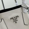 PRADA New Arrival Mini Double Bag – Imported Calfskin with Refined Pebbled Texture, Elegant and Compact Design