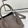 Prada New Arrival (Mini Size) Double Bag Mini Shopping Tote Fine Quilted Calfskin Leather 1BH442