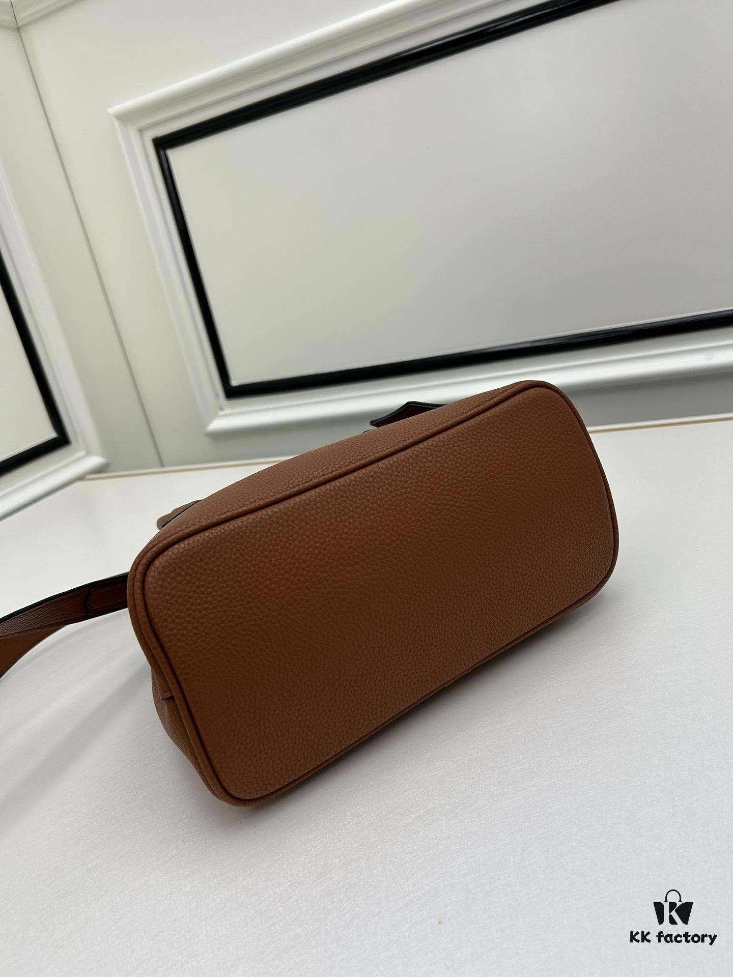 Prada PRADA New Arrival Mini Double Bag - Fine Pebbled Leather, 2023 Latest Design