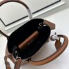 Prada PRADA New Arrival Mini Double Bag - Fine Pebbled Leather, 2023 Latest Design