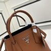 Prada PRADA New Arrival Mini Double Bag - Fine Pebbled Leather, 2023 Latest Design