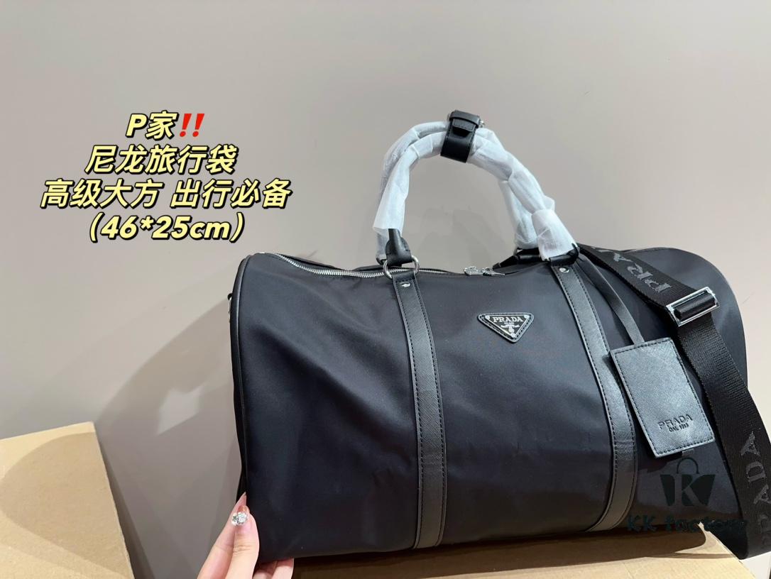 Prada Travel Bag - Hot Selling Large Capacity Luggage for Vacation and Travel