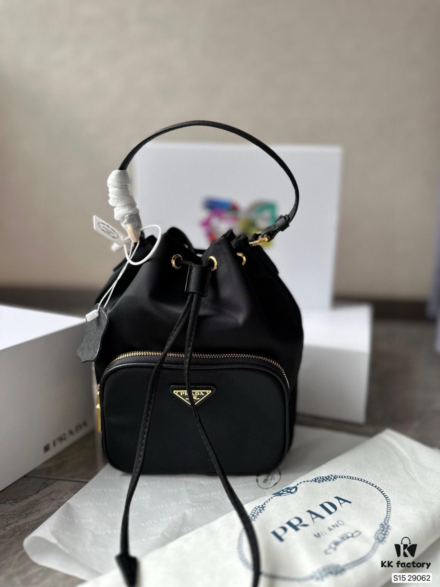 Prada Nylon Tote Bag Size 17.14