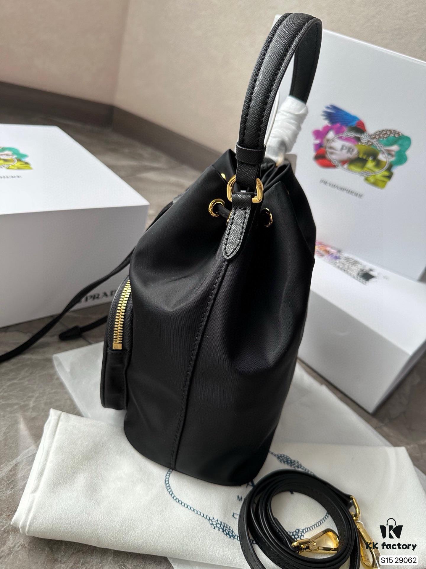 Prada Nylon Tote Bag Size 17.14