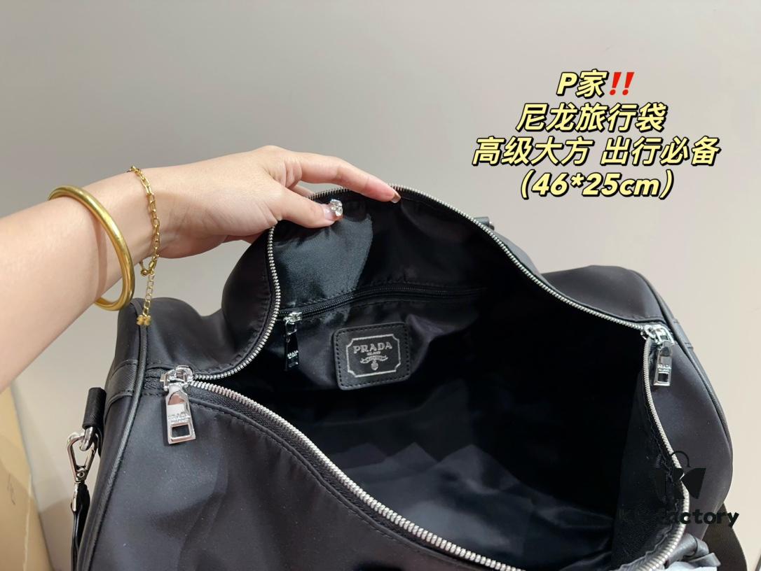 Prada Travel Bag - Hot Selling Large Capacity Luggage for Vacation and Travel
