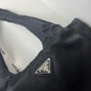 Prada Nylon Cotton Tote Bag (with Long Shoulder Strap)