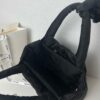 Prada Nylon Cotton Tote Bag (with Long Shoulder Strap)