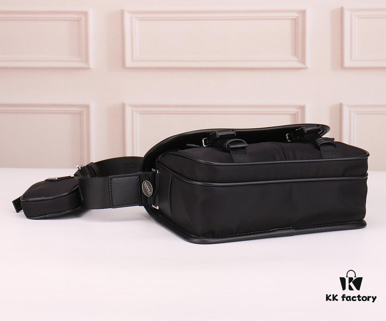 PRADA Hobo Series Unisex Bag - Upgraded New Arrival, Original Hardware, Imported South Korean Fabric, Enamel Triangle Logo