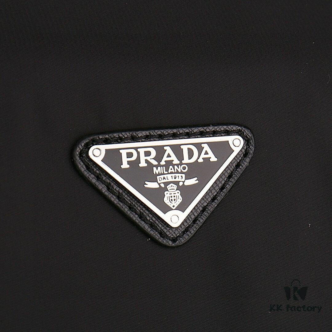 PRADA Hobo Series Unisex Bag - Upgraded New Arrival, Original Hardware, Imported South Korean Fabric, Enamel Triangle Logo