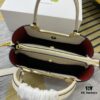 2020 New Arrival PRADA Style Handbag 66152 - Premium Calfskin with Shiny Crocodile Texture