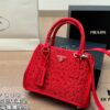 9-Color Set with Box, Prada, Fully Encrusted Bag, Super Satisfying, High Aesthetic Appeal, Must-Have for Fashion Enthusiasts, Size: 22 16