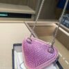 Prada Chain Triangle Bag, Wallet Pouch, Extremely Stylish and Versatile