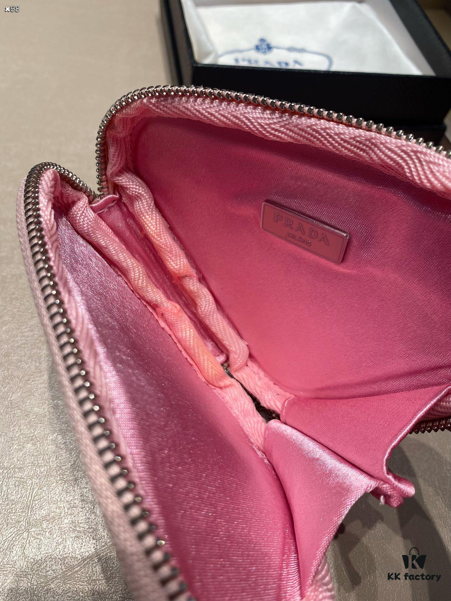 Prada Chain Triangle Bag, Wallet Pouch, Extremely Stylish and Versatile